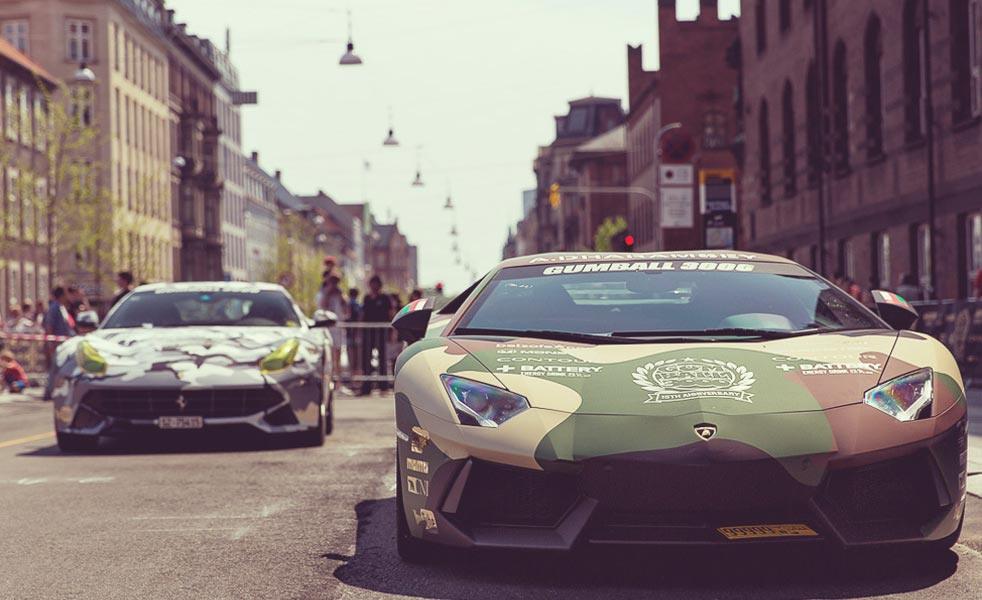Ferrari F12 Berlinetta & Lamborghini Aventador